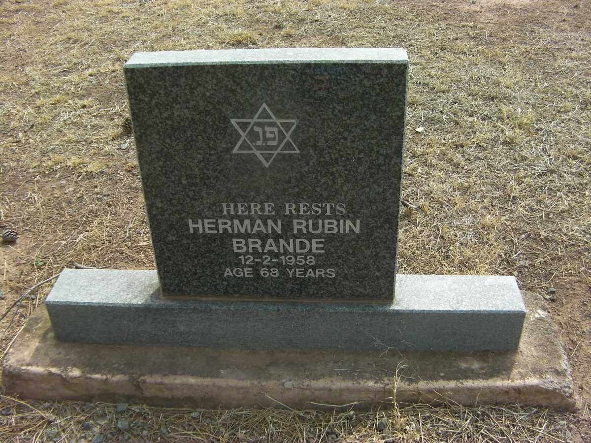 BRANDE Herman Rubin -1958