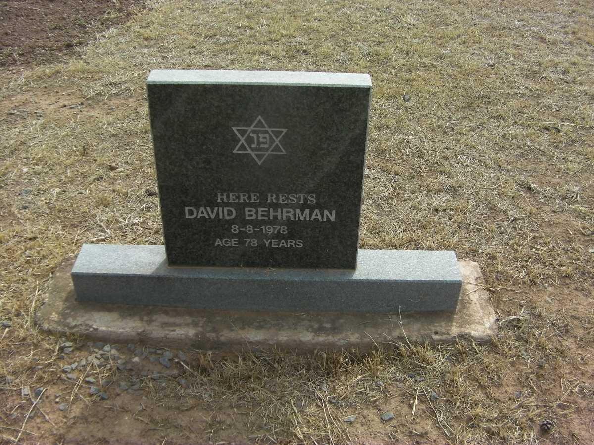 BEHRMAN David -1978