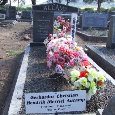 AUCAMP Gerhardus Christian Hendrik 1961-2000
