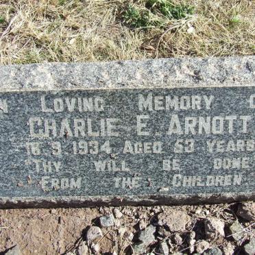 ARNOTT Charlie E. -1934