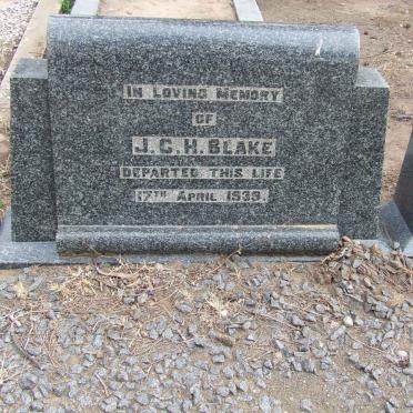 BLAKE J.C.H. -1939