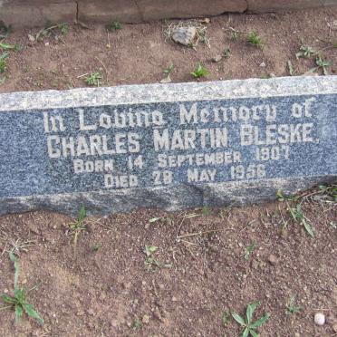 BLESKE Charles Martin 1907-1956