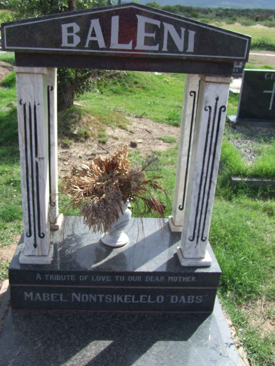BALENI Mabel Nontsikelelo Dabs 1932-1986