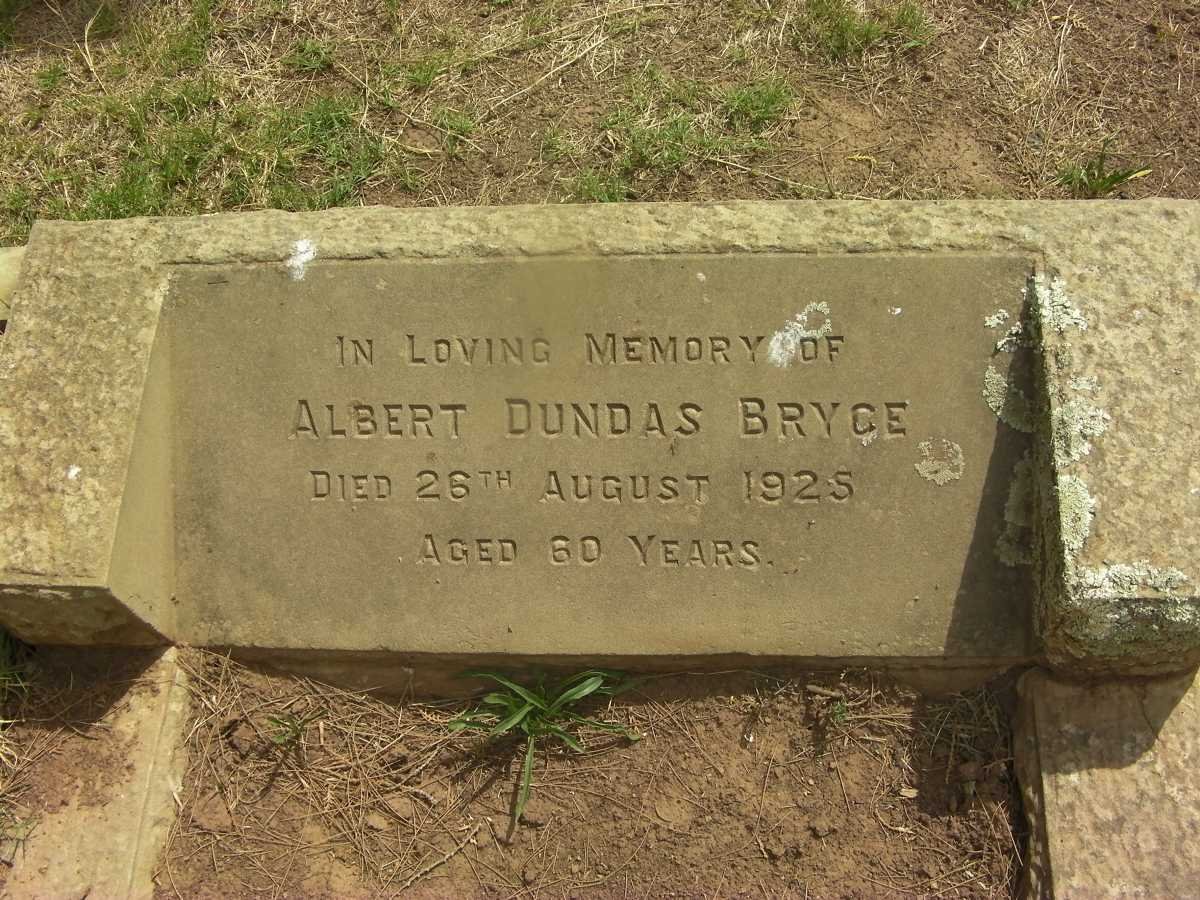 BRYCE Albert Dundas -1925