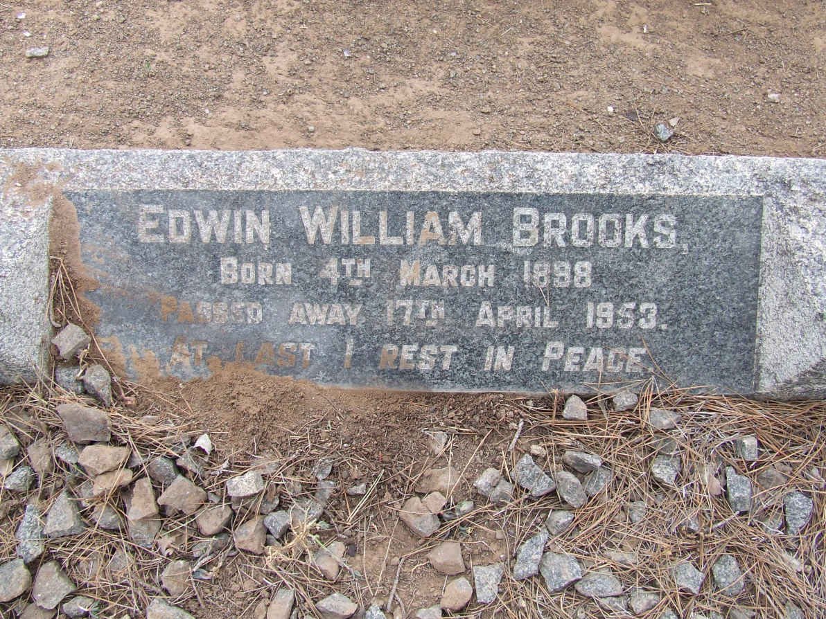 BROOKS Edwin William 1898-1953