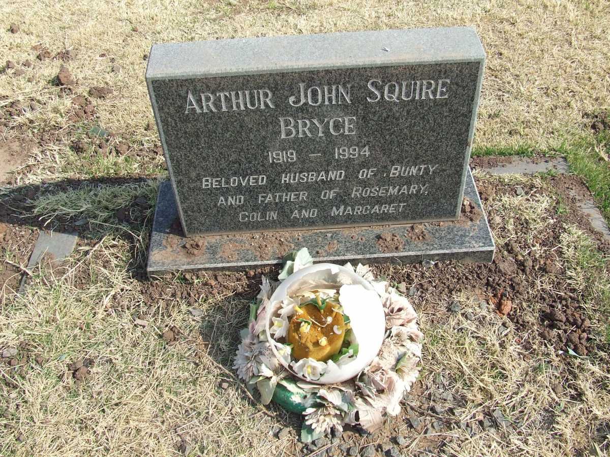 BRYCE Arthur John Squire 1919-1994