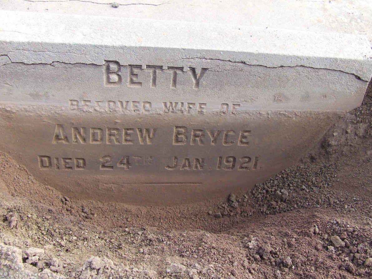 BRYCE Betty -1921
