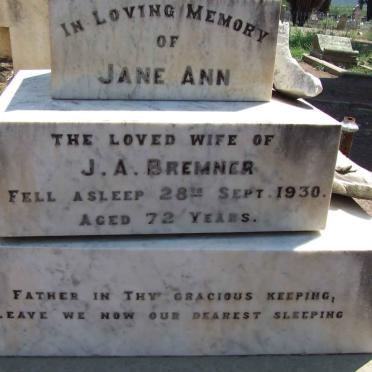 BREMNER Jane Ann - 1935