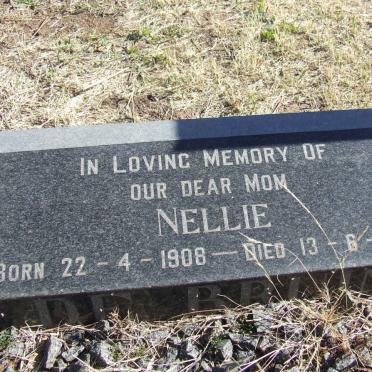 BRUIN Nellie, de 1908-1961