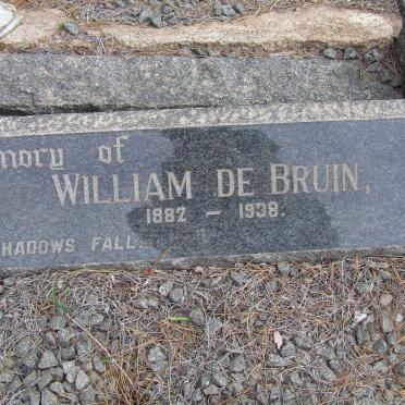 BRUIN William, de 1882-1938