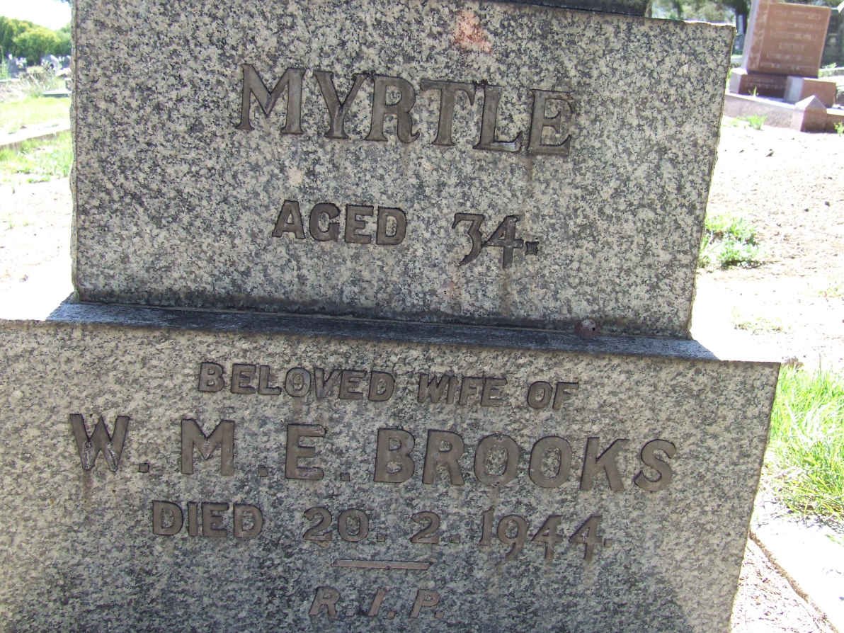 BROOKS Myrtle -1944