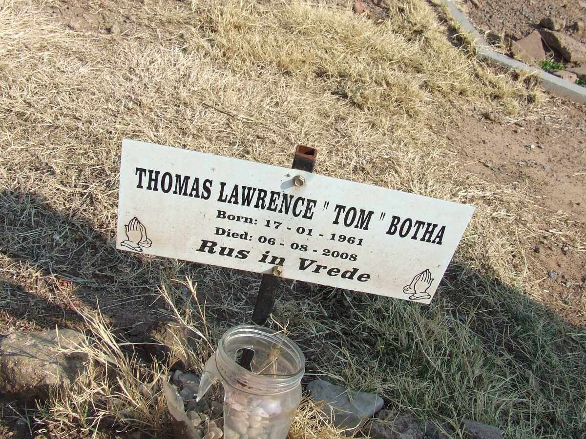 BOTHA Thomas Lawrence 1961-2008