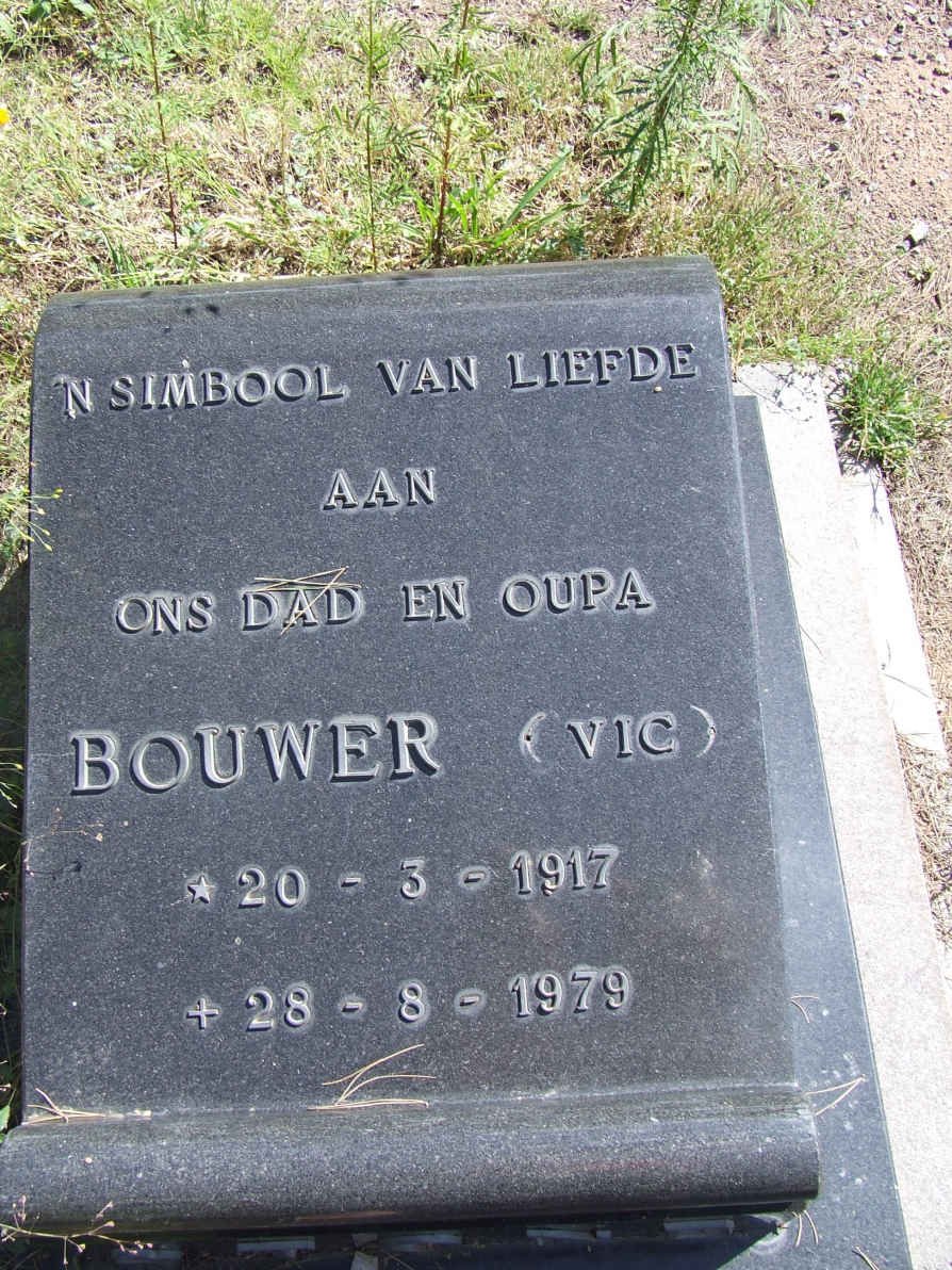 BOUWER Vic 1917-1979