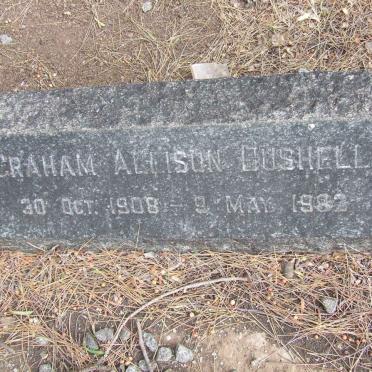 BUSHELL Graham Allison 1908-1982 &amp; Dorothy Rosely SEGGER 1914-1947