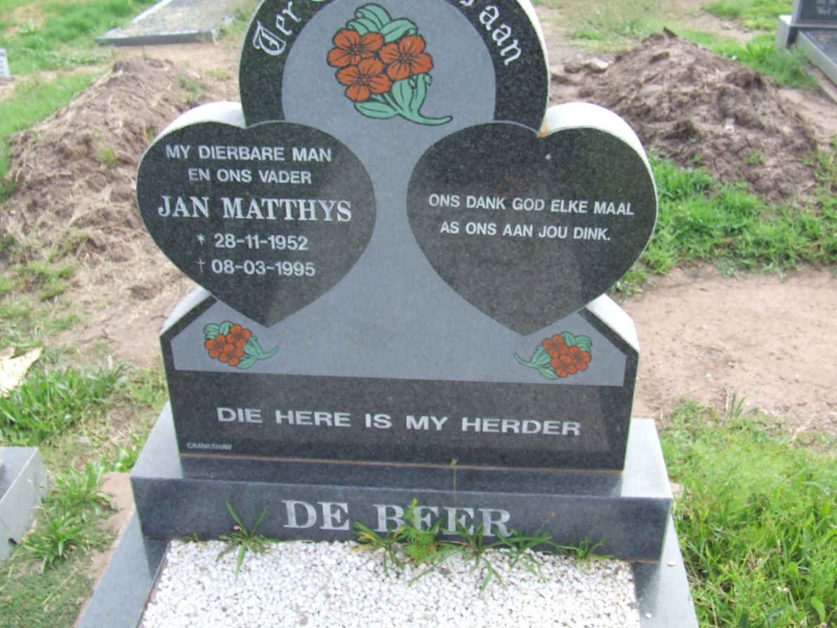 BEER Jan Matthys, de 1952-1995