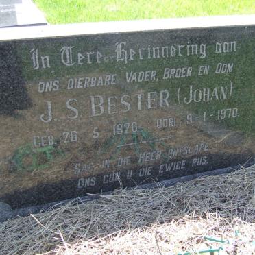 BESTER J.S. 1920-1970