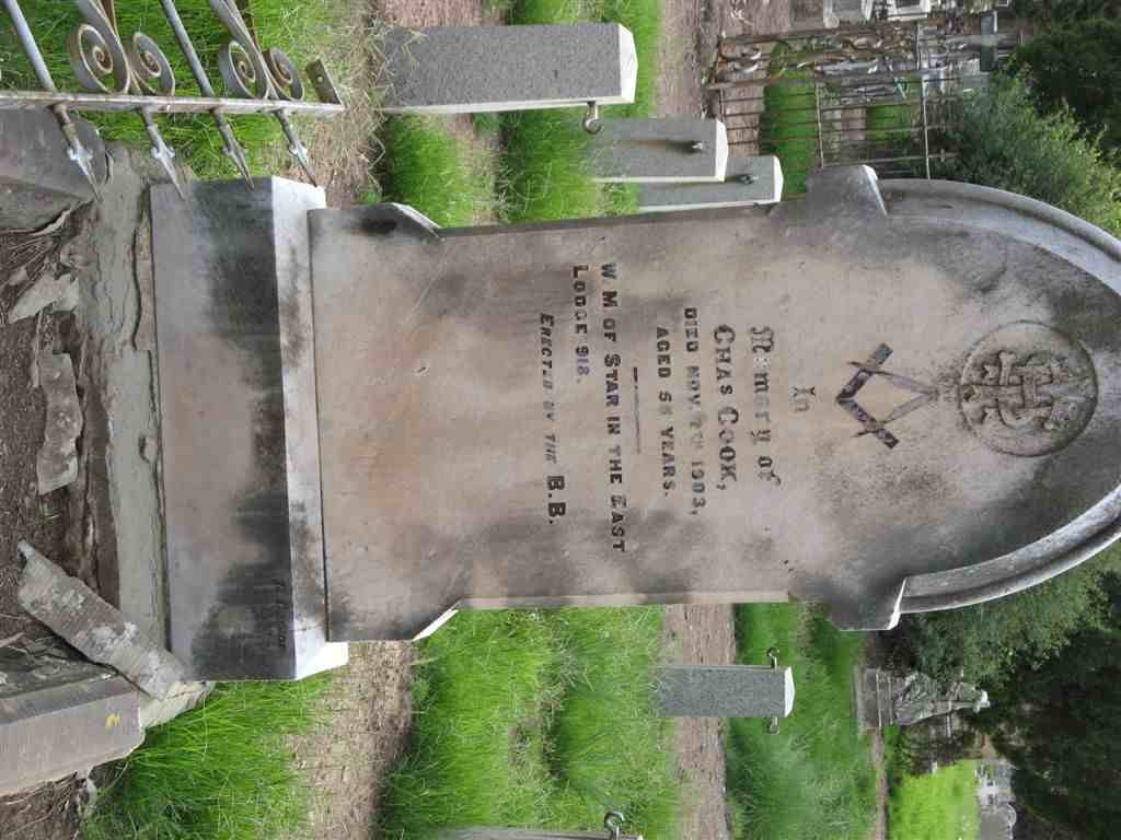 COOK Chas -1903