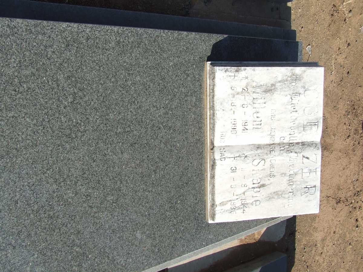 COETZER Willem 1941-1990 &amp; Skapie 1944-1985