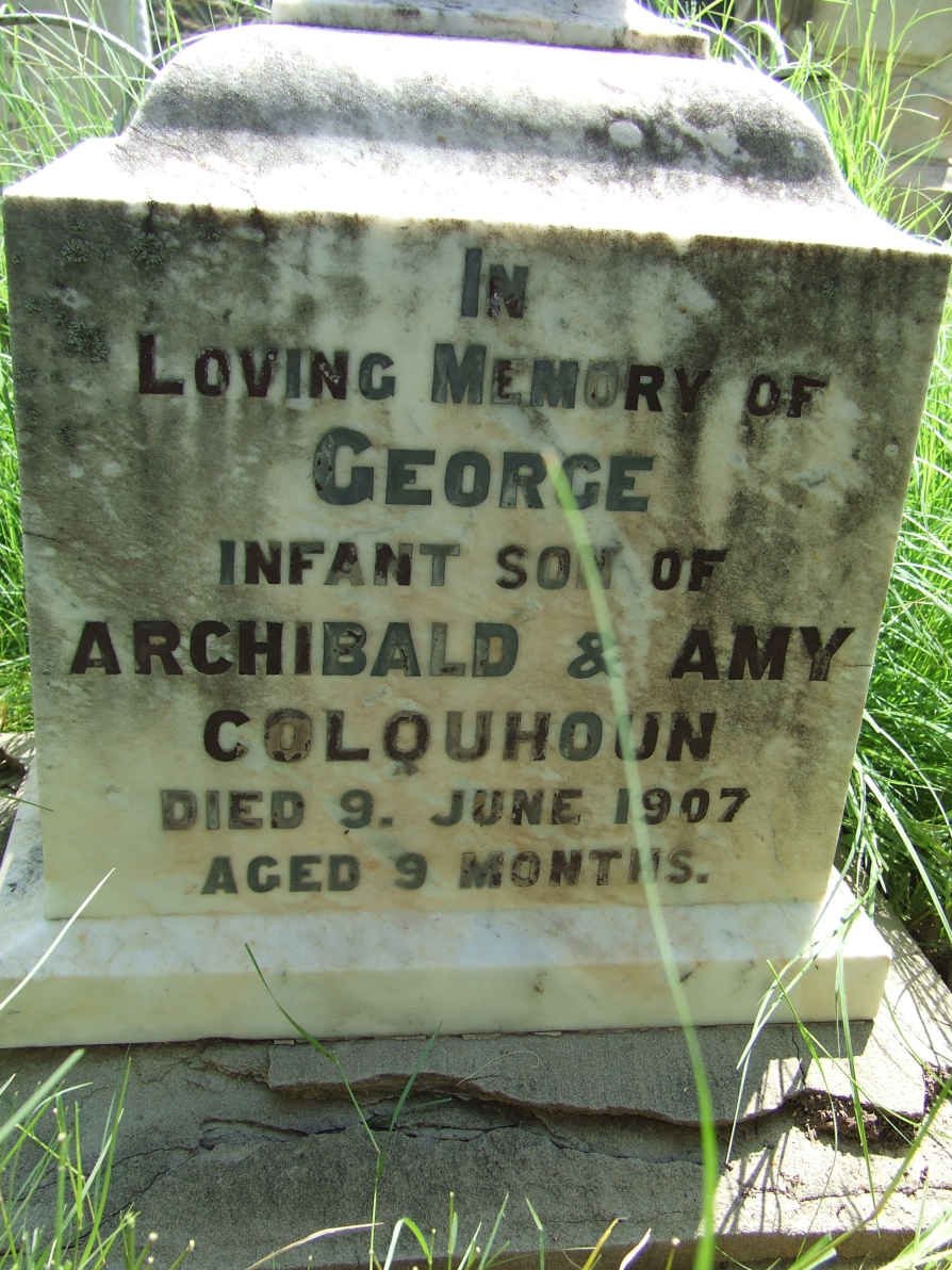 COLQUHOUN George -1907