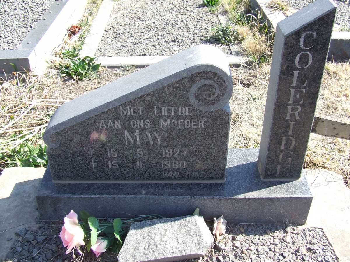 COLERIDGE May 1927-1980