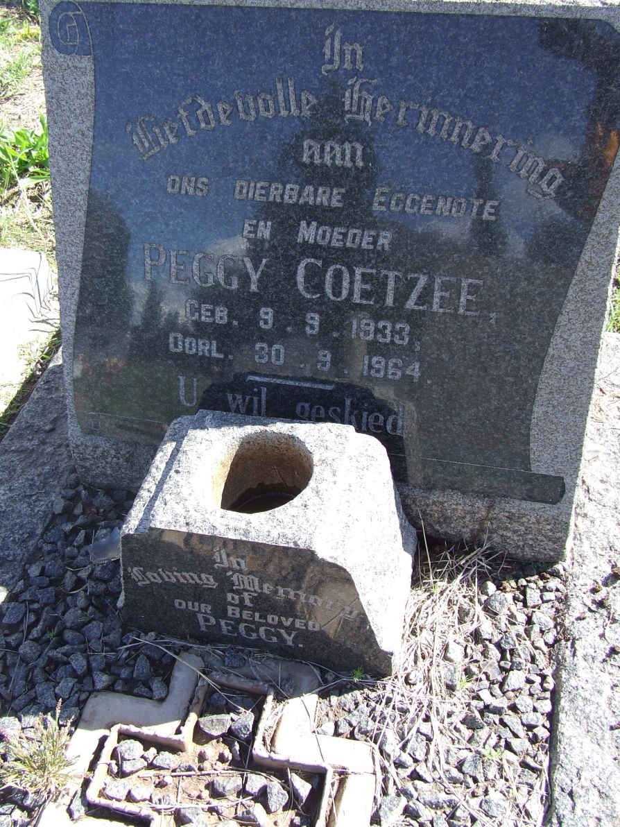 COETZEE Peggie 1933-1964