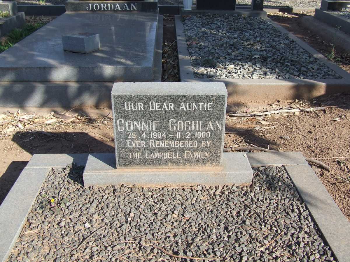 COGHLAN Connie 1904-1980
