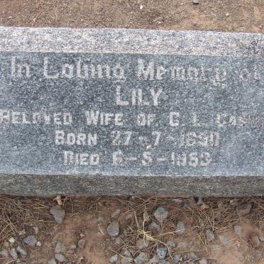 CASTLE Lily 1890-1953