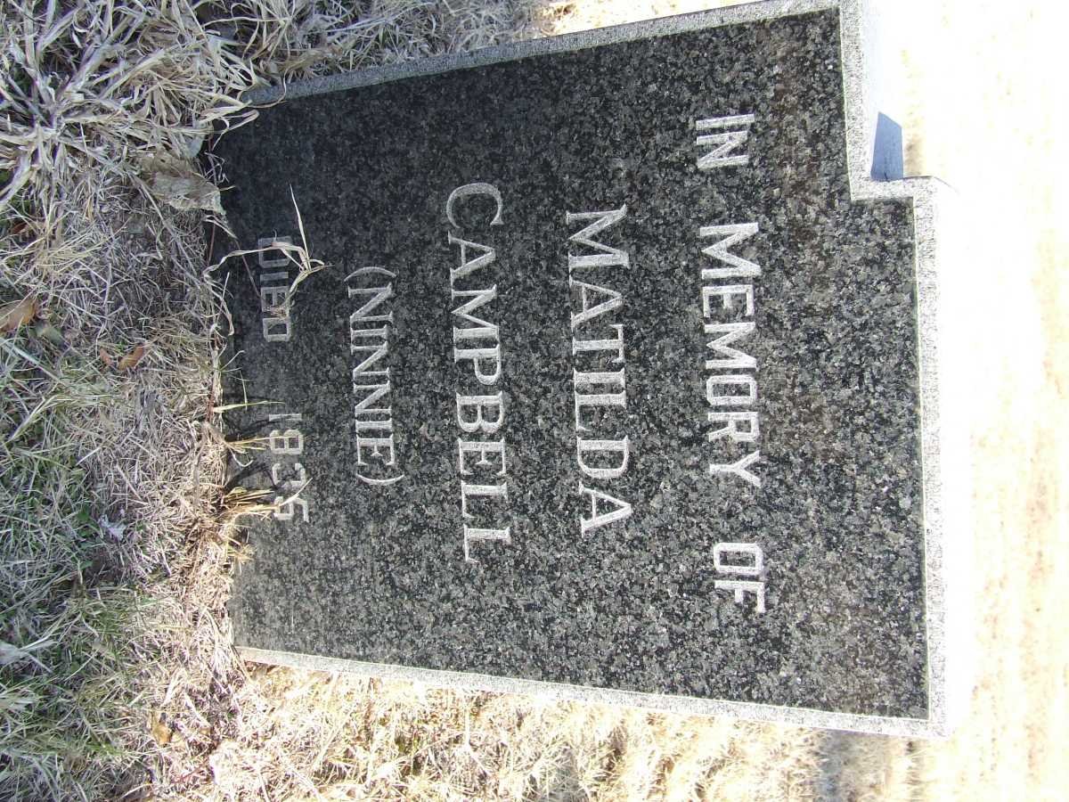 CAMPBELL Matilda -1935