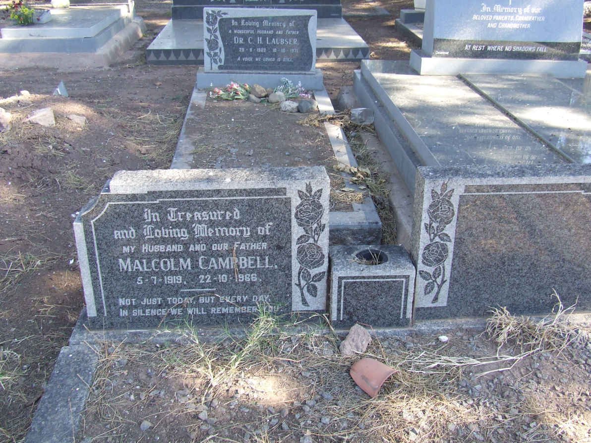 CAMPBELL Malcolm 1919-1966