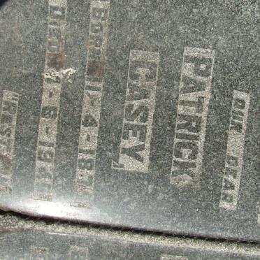 CASEY Patrick 1875-1945
