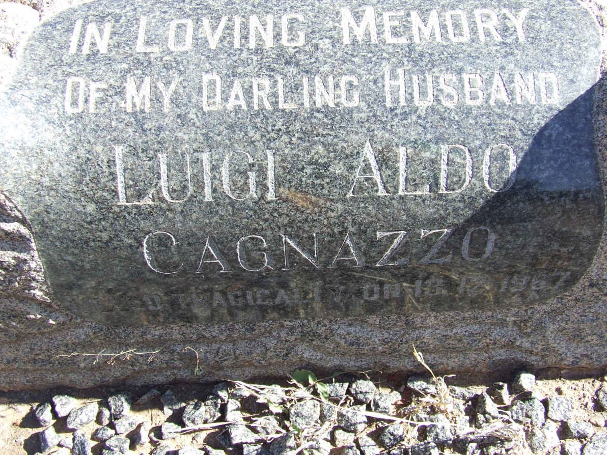 CAGNAZZU Luigi Aldo -1967
