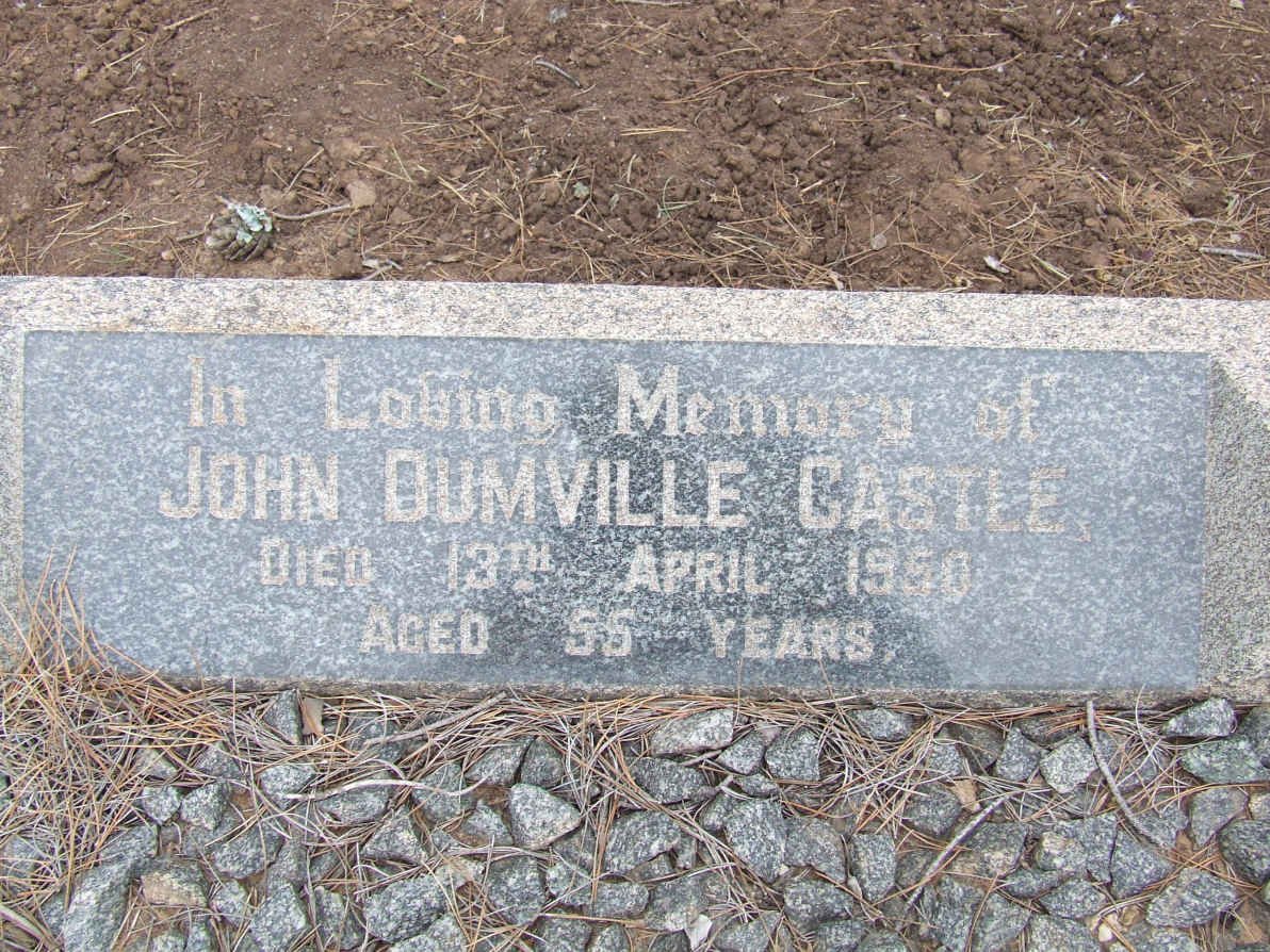CASTLE John Dumville -1950