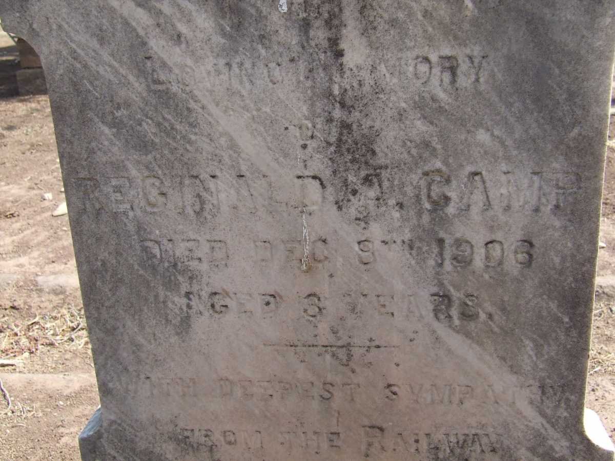 CAMP Reginald A. -1906