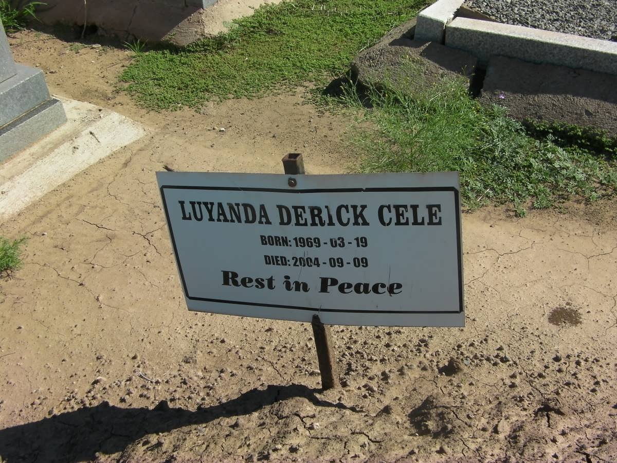 CELE Luyanda Derick 1969-2004