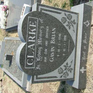 CLARKE Gavin Brian 1946-1991