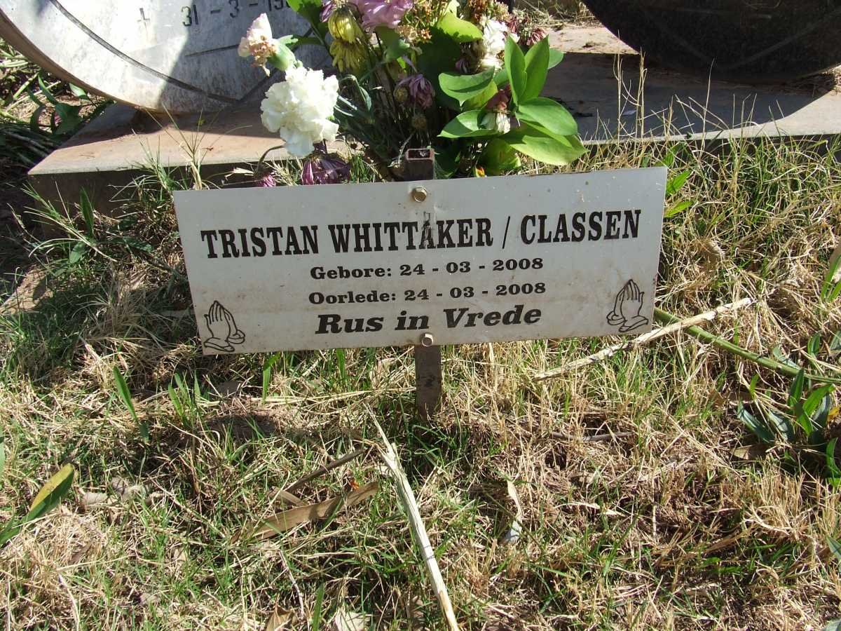 CLASSEN  Tristan Whittaker 2008-2008