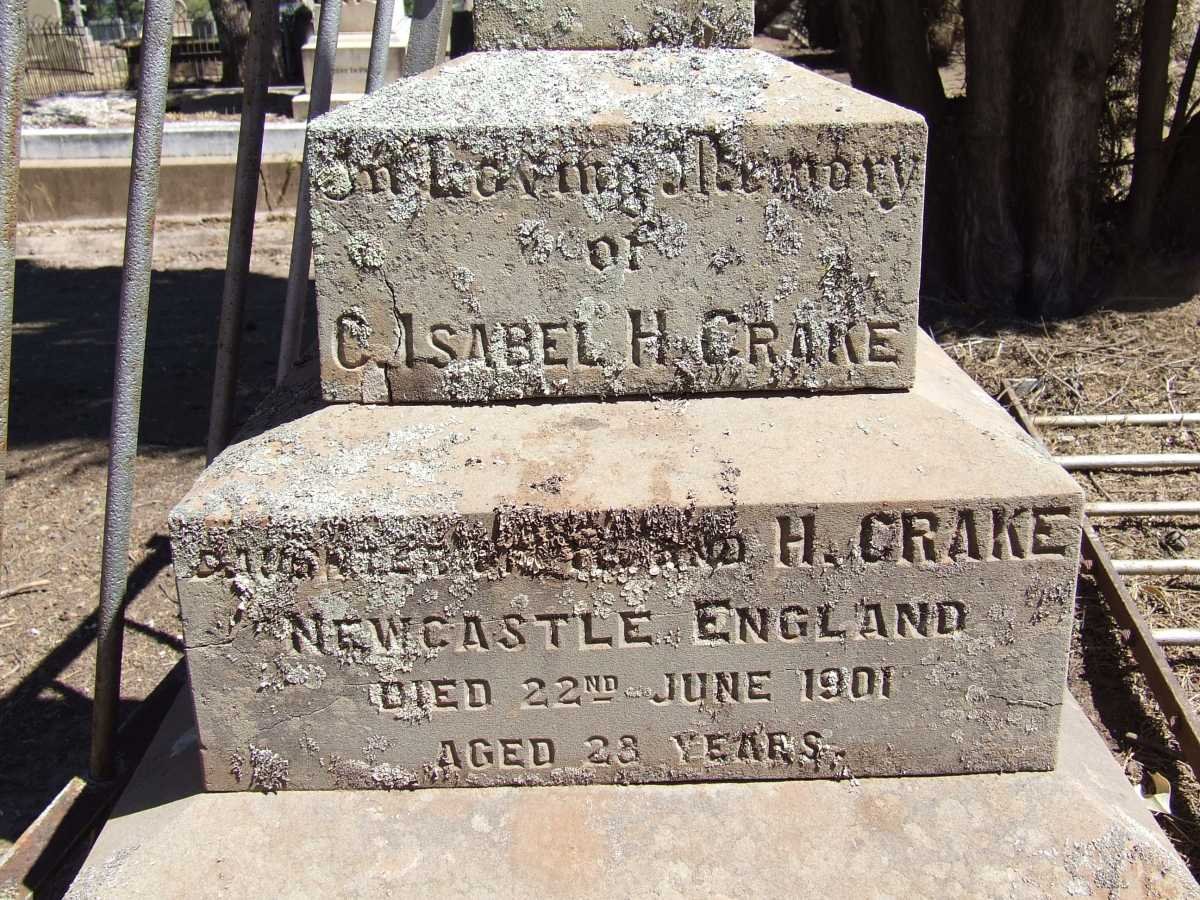 CRAKE C. Isabel H. -1901