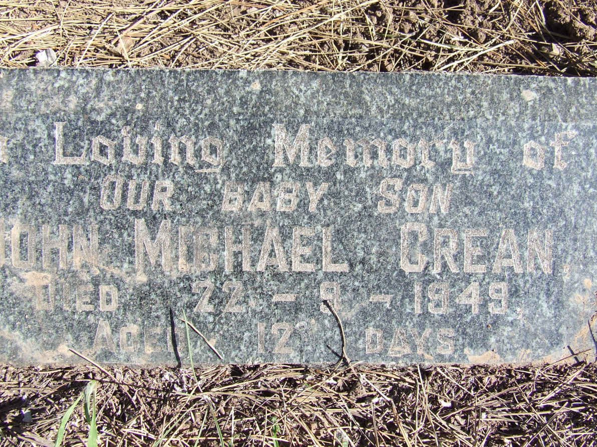 CREAN John Michael -1949
