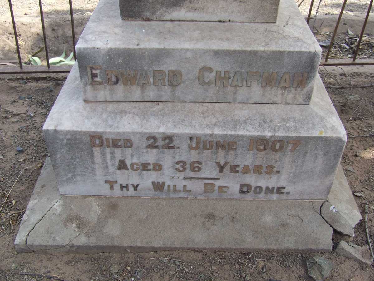 CHAPMAN Edward -1907