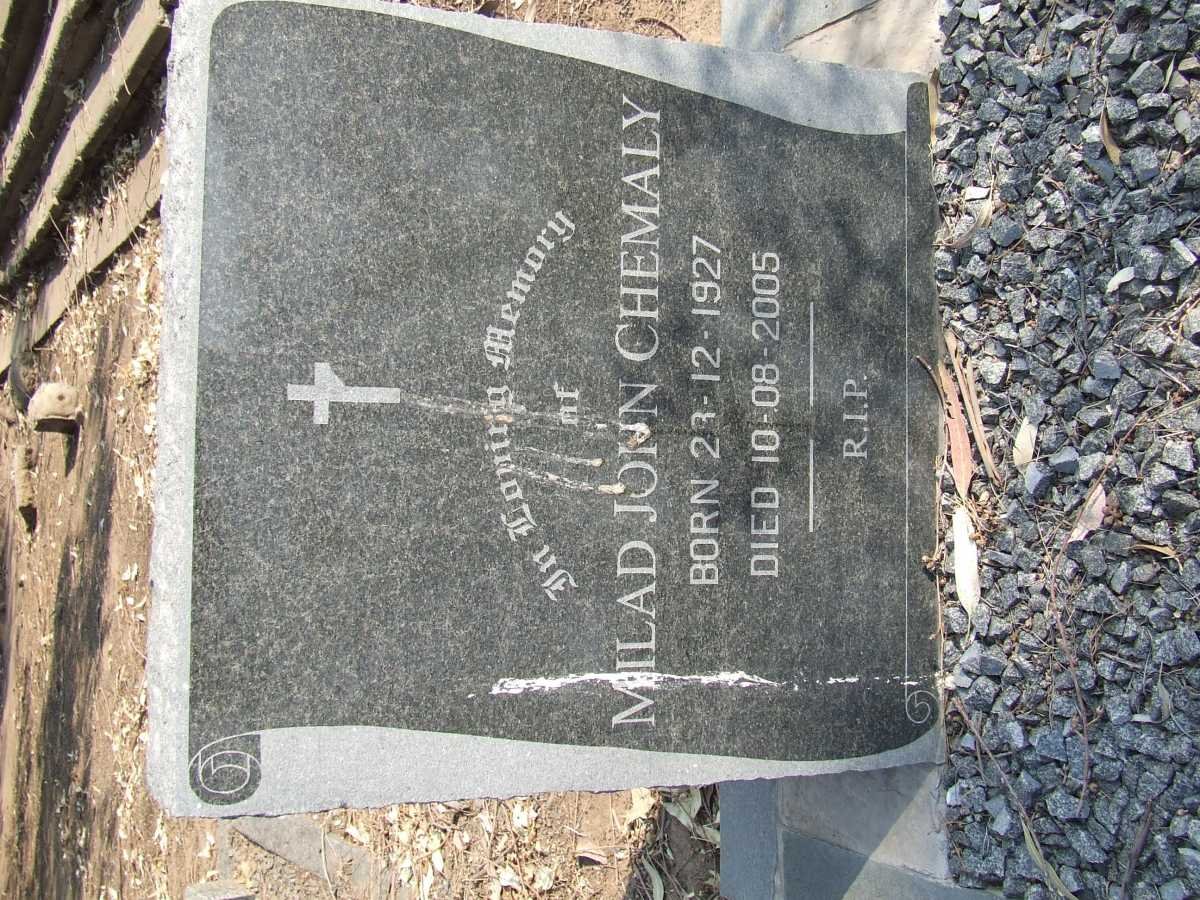 CHEMALY Milad John 1927-2005