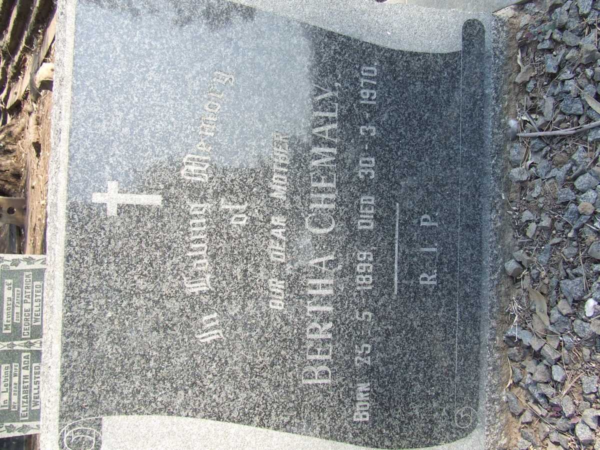 CHEMALY Bertha 1899-1970
