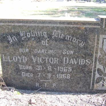 DAVIDS Lloyd Victor 1965-1966