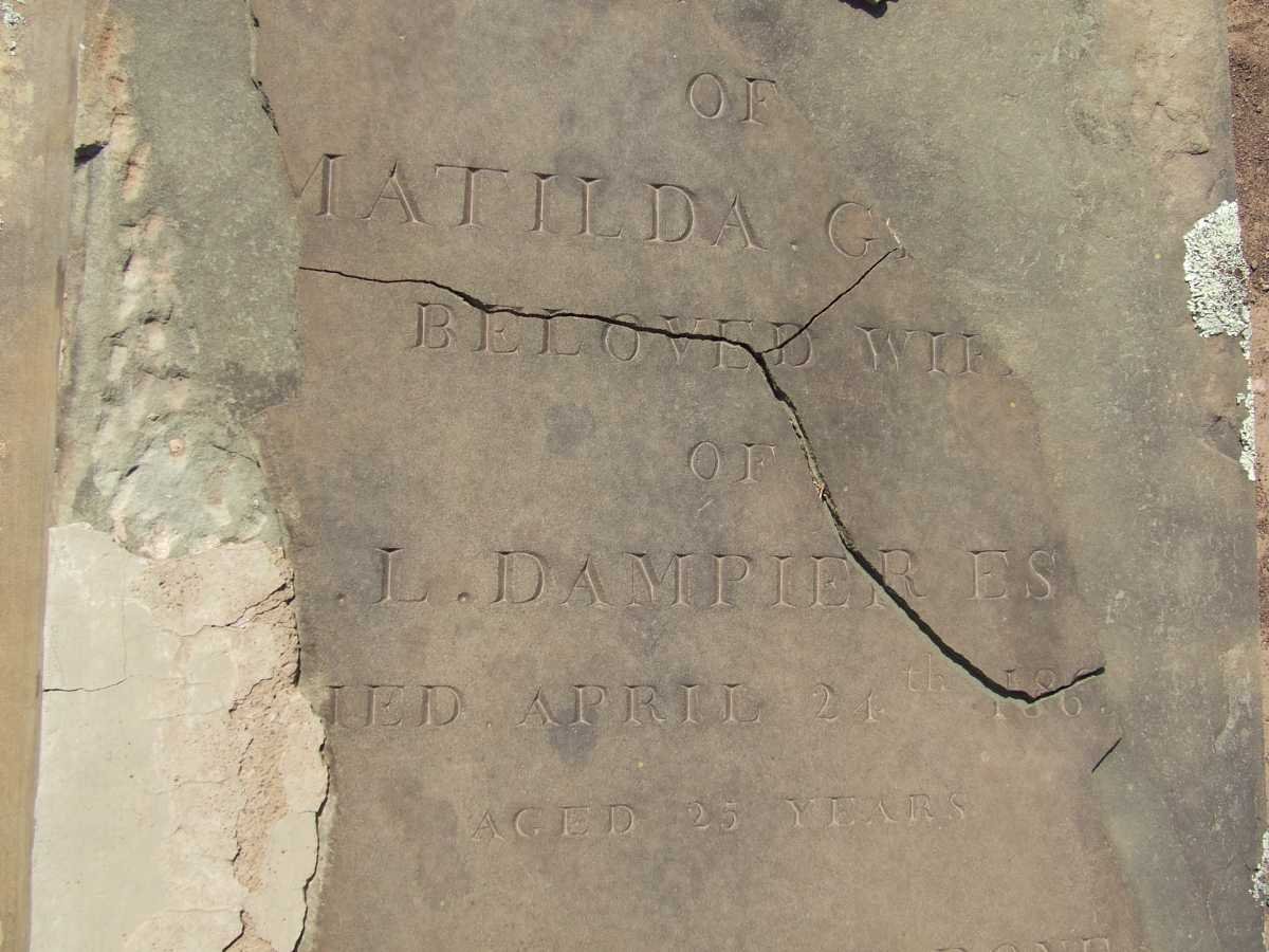 DAMPIER Matilda G. -186?