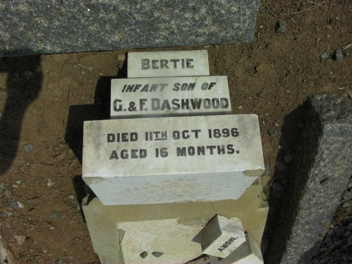 DASHWOOD Bertie -1896