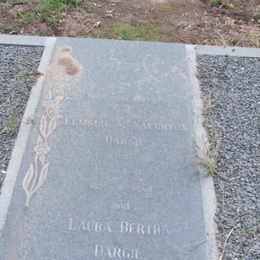 DARGIE Elmslie McNaughton 1898-1979 :: DARGIE Laura Bertha 1905-1992