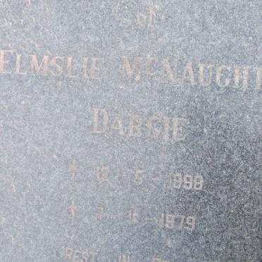 DARGIE Elmslie McNaughton 1898-1979