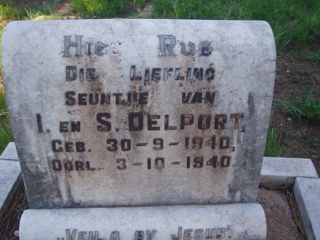 DELPORT Baba 1940-1940