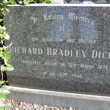 DICKEN Richard Bradley -1974
