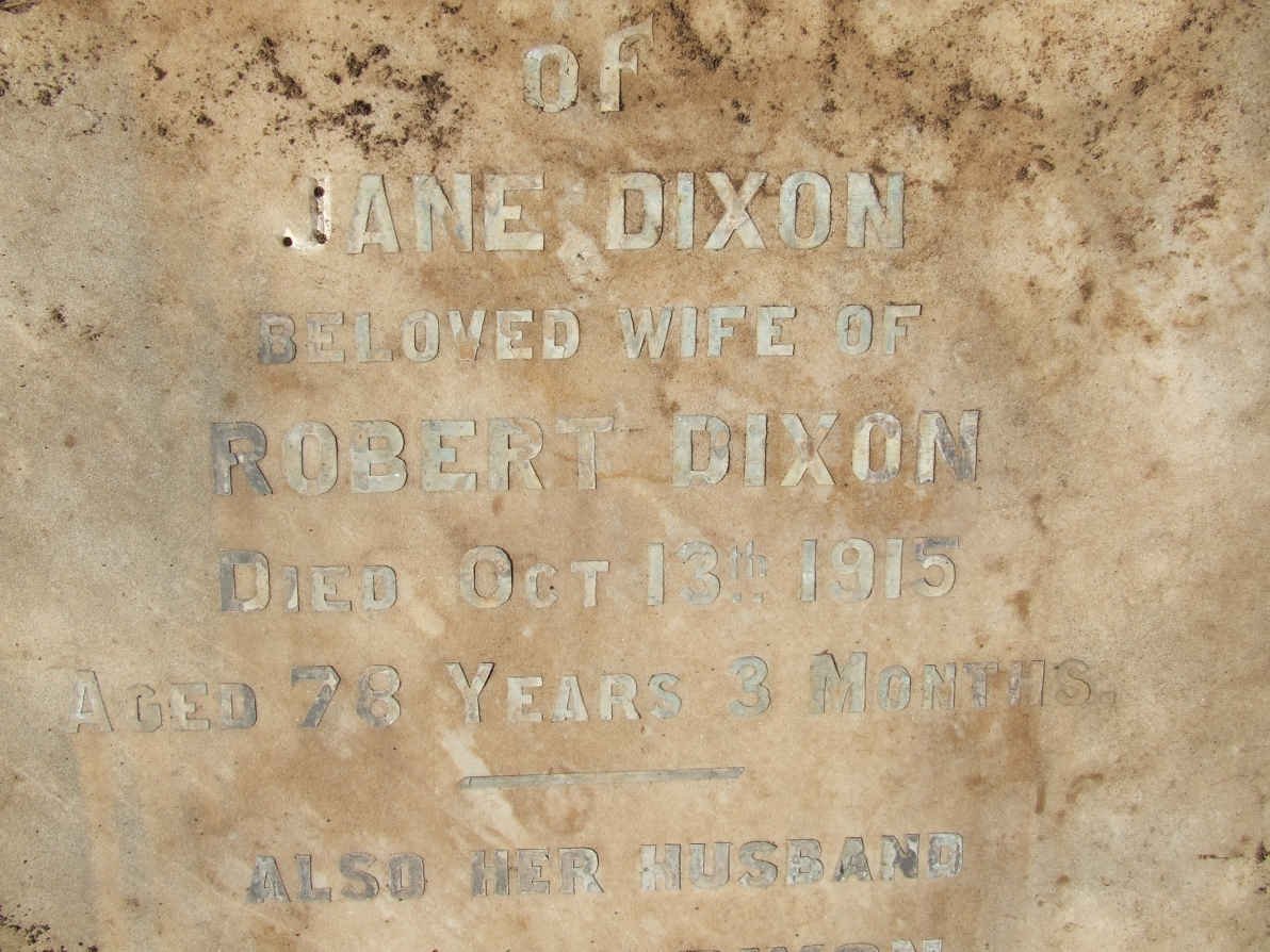 DIXON Jane -1915