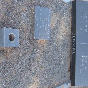 DOWNING David Charles 1907-1976 &amp; Edna May BUSHELL 1907-1990 :: DOWNING Esme 1938-1981
